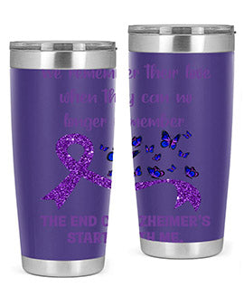 The End Of AlzheimerS Start With Me 217#- alzheimers- Cotton Tank