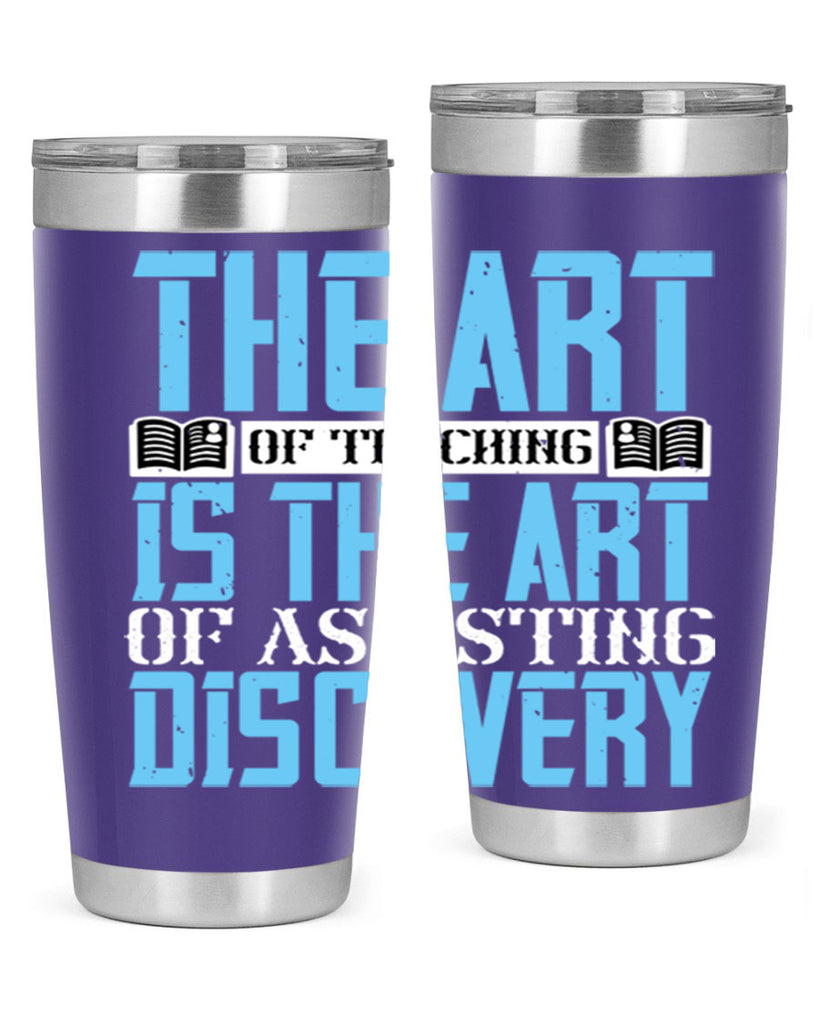 The art of teaching is the art of assisting discovery Style 15#- coaching- tumbler