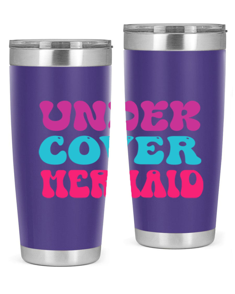 Under Cover Mermaid 635#- mermaid- Tumbler