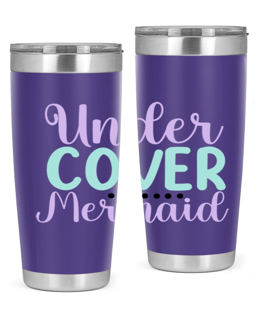 Under Cover Mermaid 639#- mermaid- Tumbler