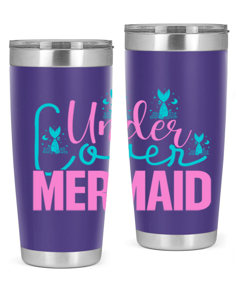 Under Cover Mermaid 643#- mermaid- Tumbler