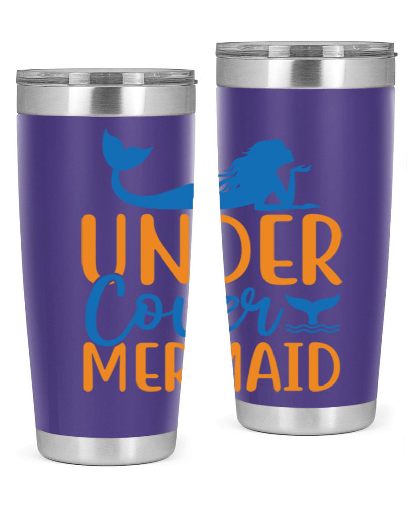 Under Cover Mermaid 644#- mermaid- Tumbler