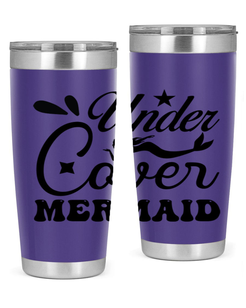 Under cover mermaid 646#- mermaid- Tumbler