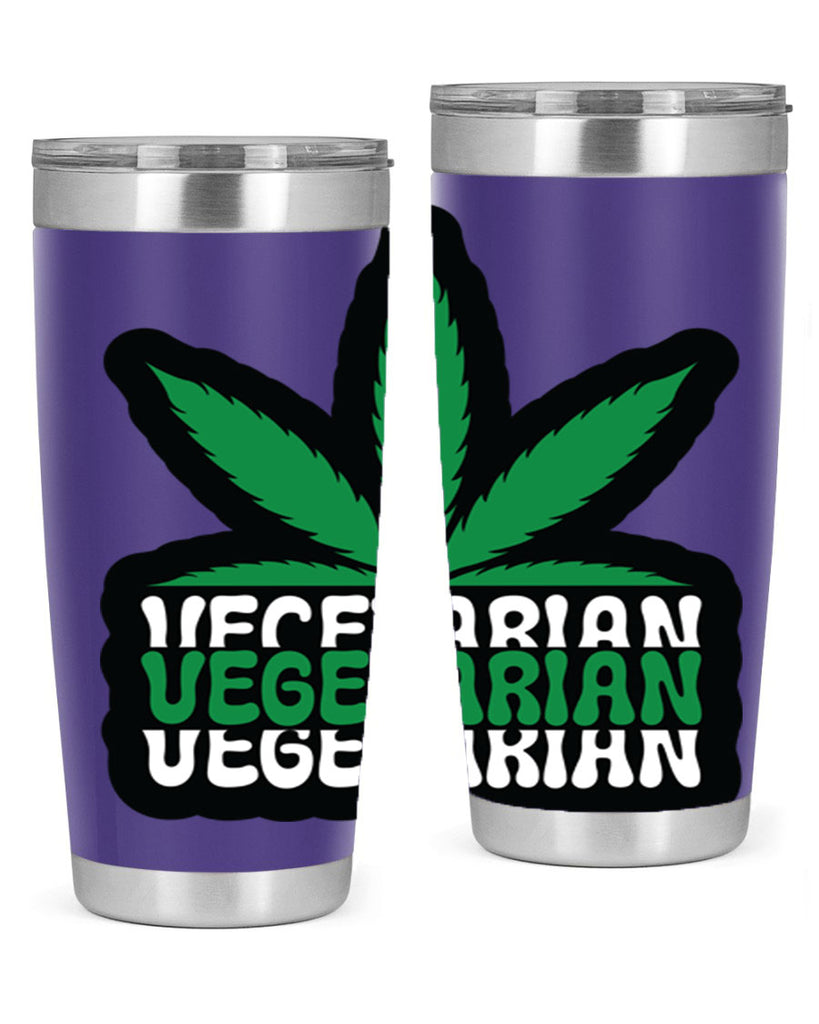 Vegetarian 271#- marijuana- Tumbler