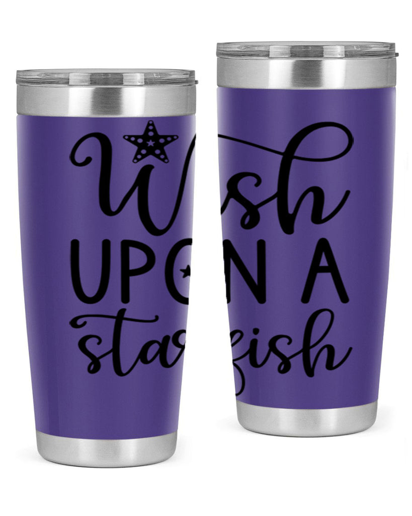 Wish upon a starfish  602#- spring- Tumbler