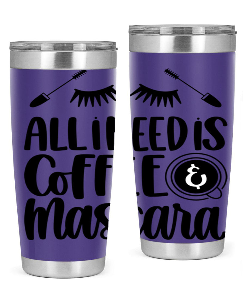 all i need is coffee mascara 189#- coffee- Tumbler