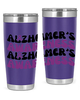 alzheimers awareness 114#- alzheimers- Tumbler