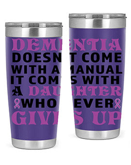 alzheimers awareness style 107#- alzheimers- Tumbler