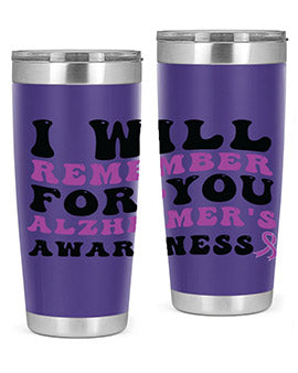 alzheimers awareness style 108#- alzheimers- Tumbler