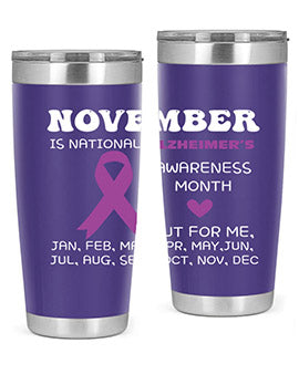 alzheimers awareness style 51#- alzheimers- Tumbler