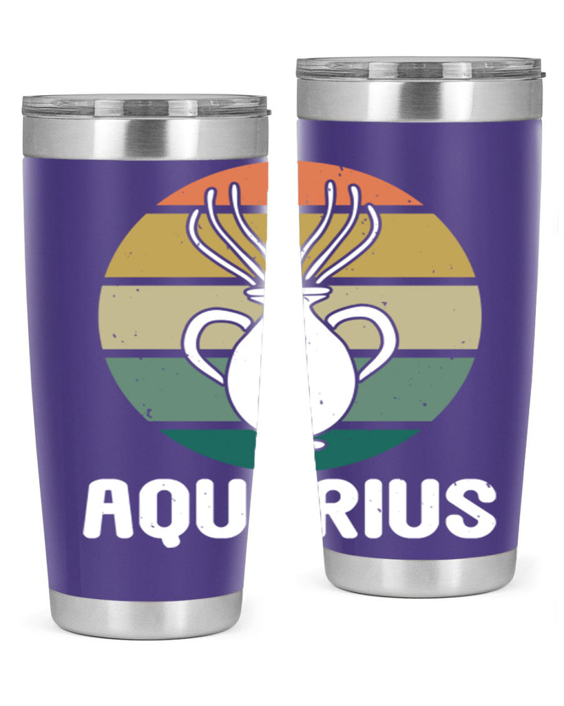 aquarius 78#- zodiac- Tumbler