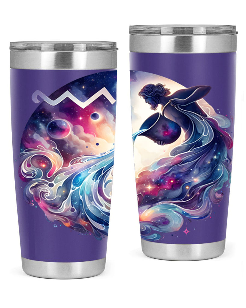 aquarius 89#- zodiac- Tumbler