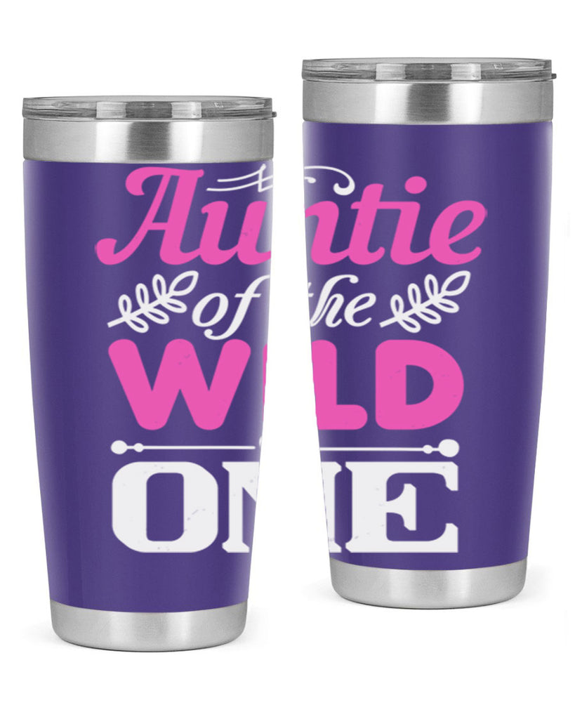 auntie of the wild one Style 63#- aunt- Tumbler