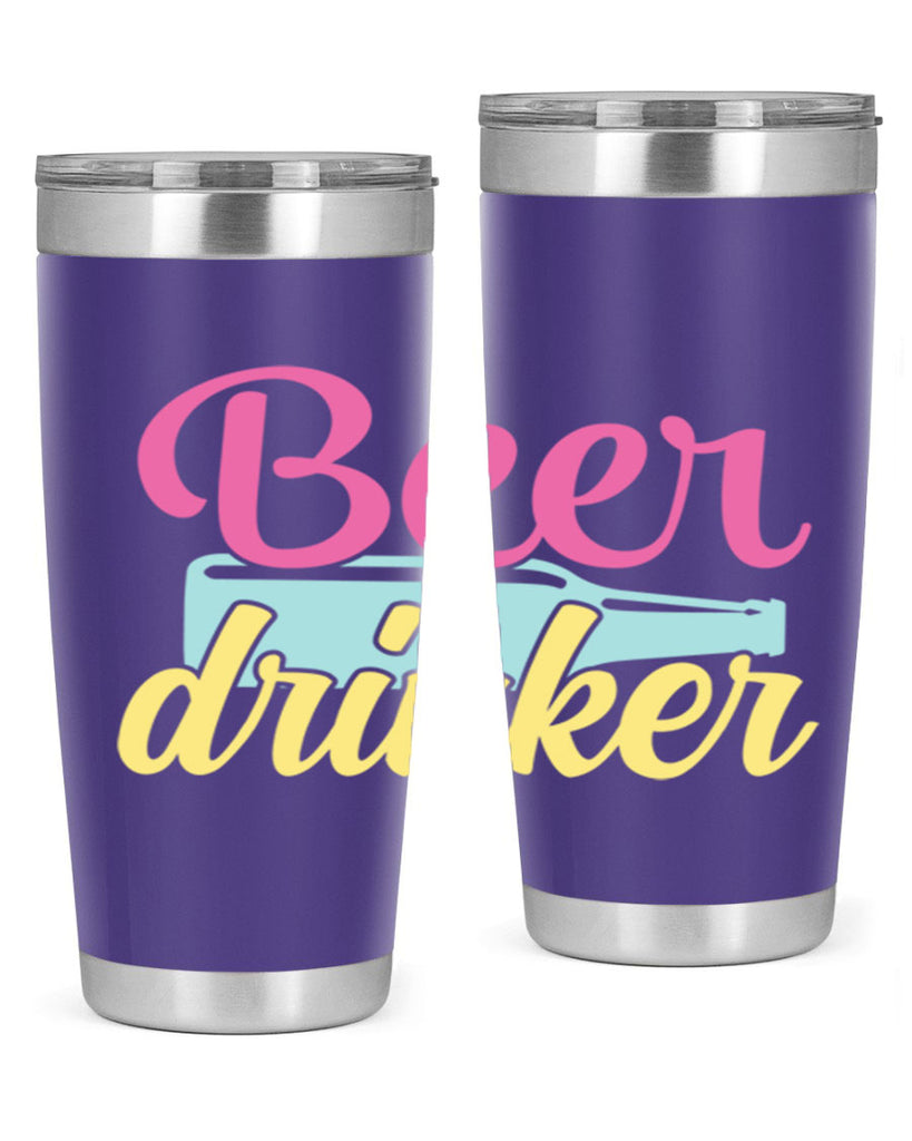 beer drinker 134#- beer- Tumbler