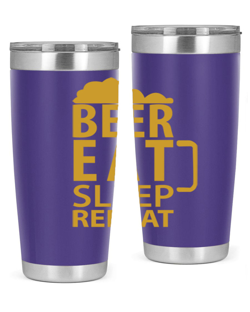 beer eat sleep 109#- beer- Tumbler