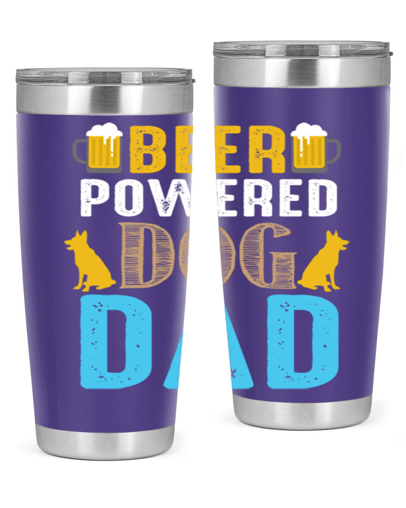 beer power dog dad 145#- beer- Tumbler