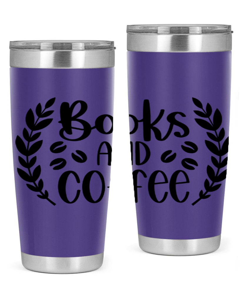 books and coffee 47#- reading- Tumbler