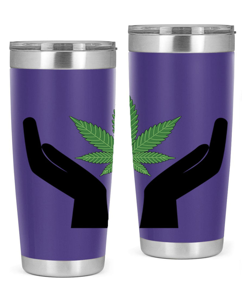 cannabis hands 44#- marijuana- Tumbler