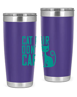 cat hair dont care Style 30#- cat- Tumbler