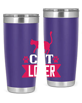 cat lover Style 32#- cat- Tumbler