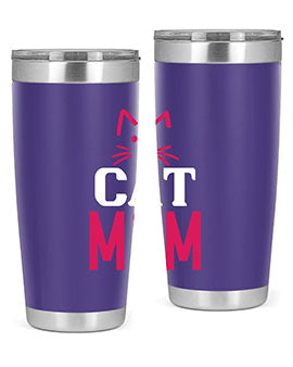 cat mom Style 34#- cat- Tumbler
