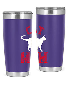 cat mom Style 35#- cat- Tumbler