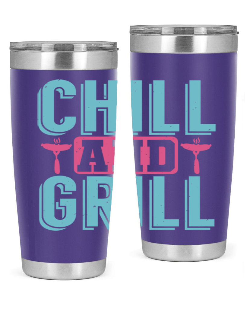 chill and grill 49#- bbq- Tumbler