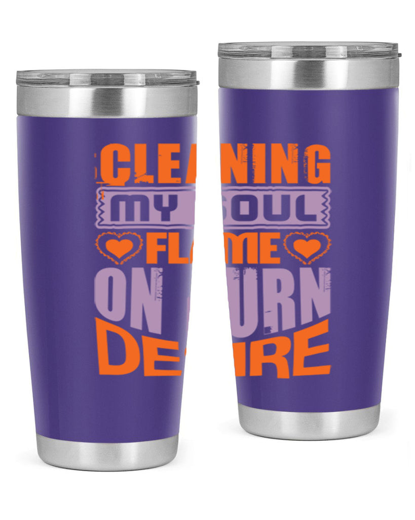 cleaning my sould flame on burn desire Style 42#- cleaner- tumbler