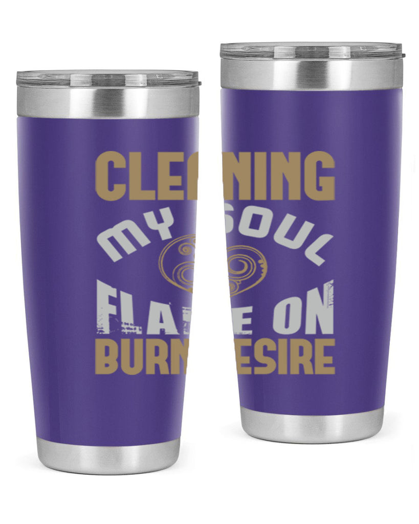 cleaning my sould flame on burn desire Style 43#- cleaner- tumbler