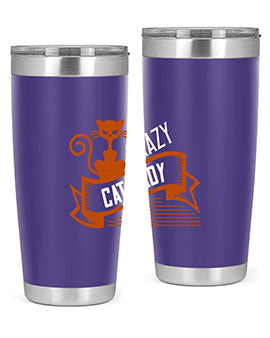 crazy cat lady Style 43#- cat- Tumbler