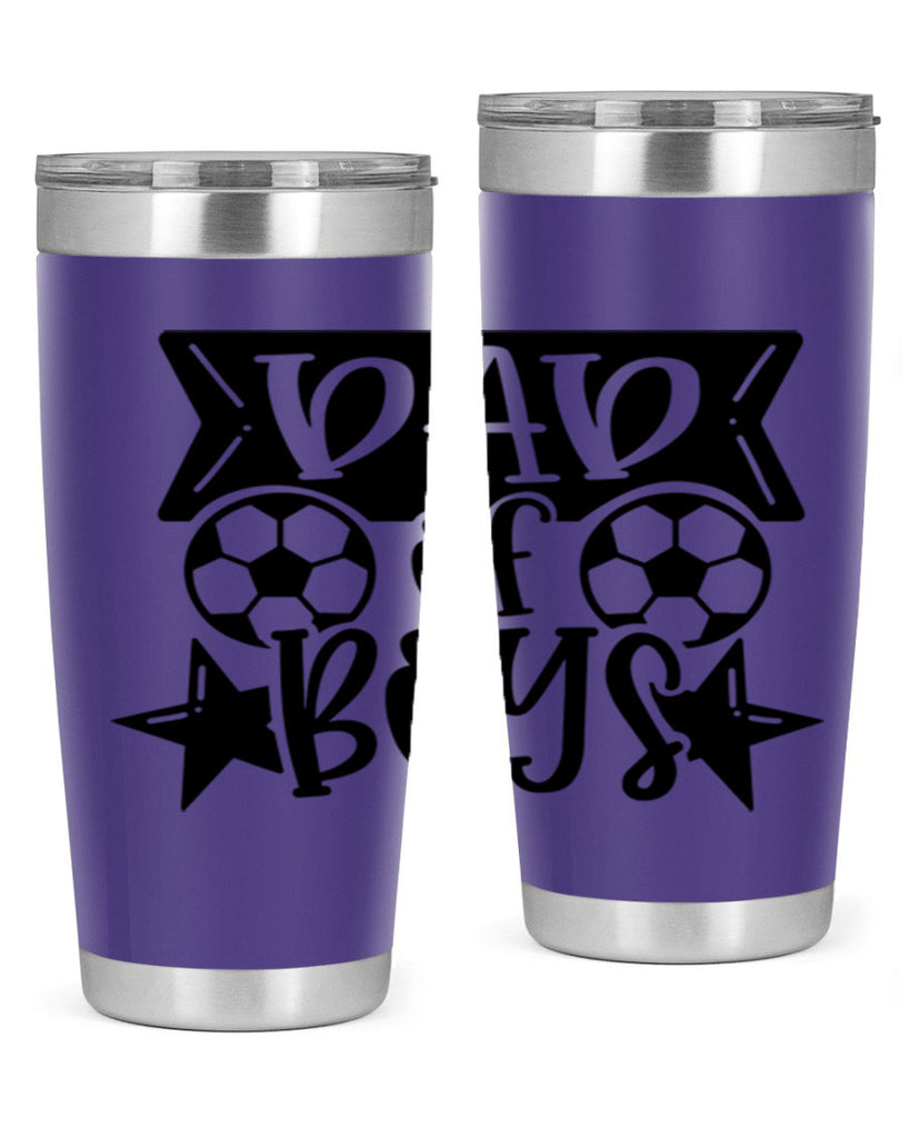 dad of boy 61#- fathers day- Tumbler