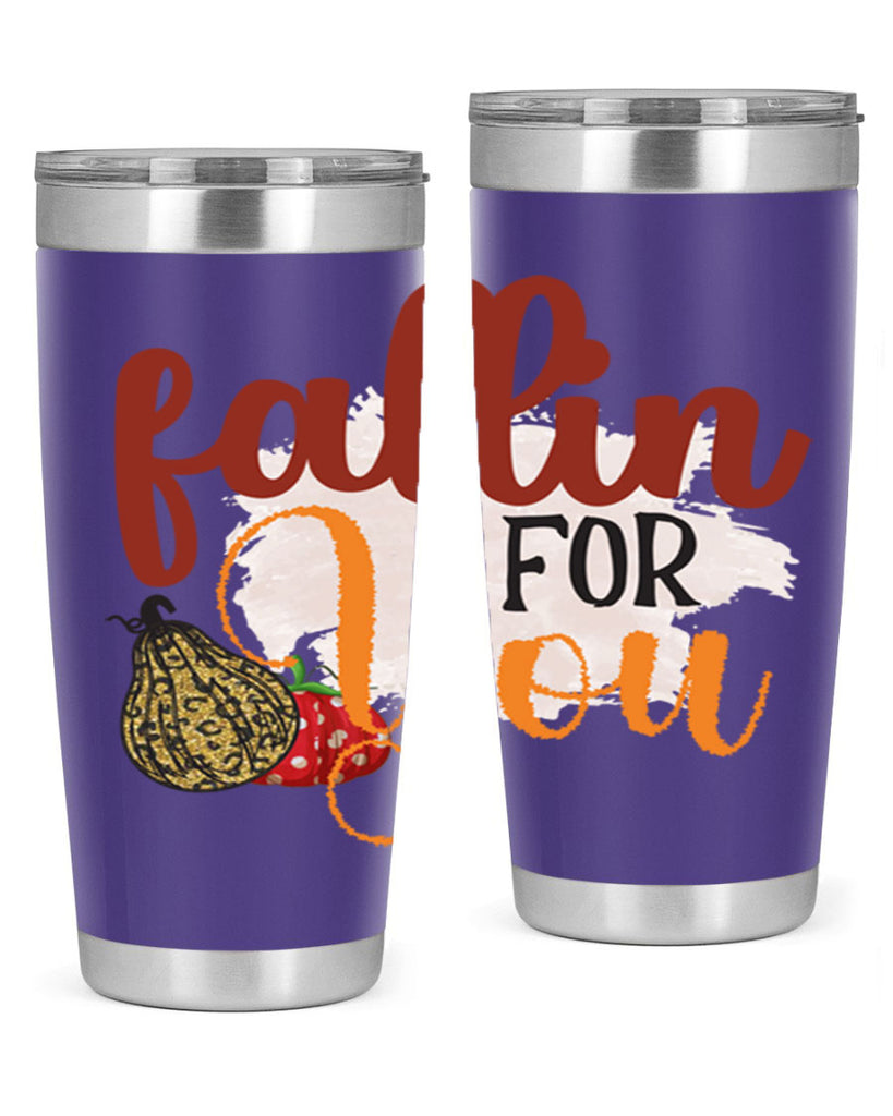 fallin for you 167#- fall- Tumbler