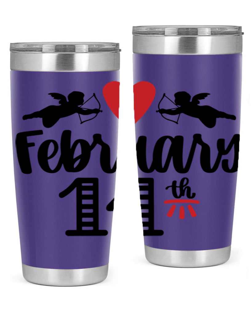 february th 28#- valentines day- Tumbler