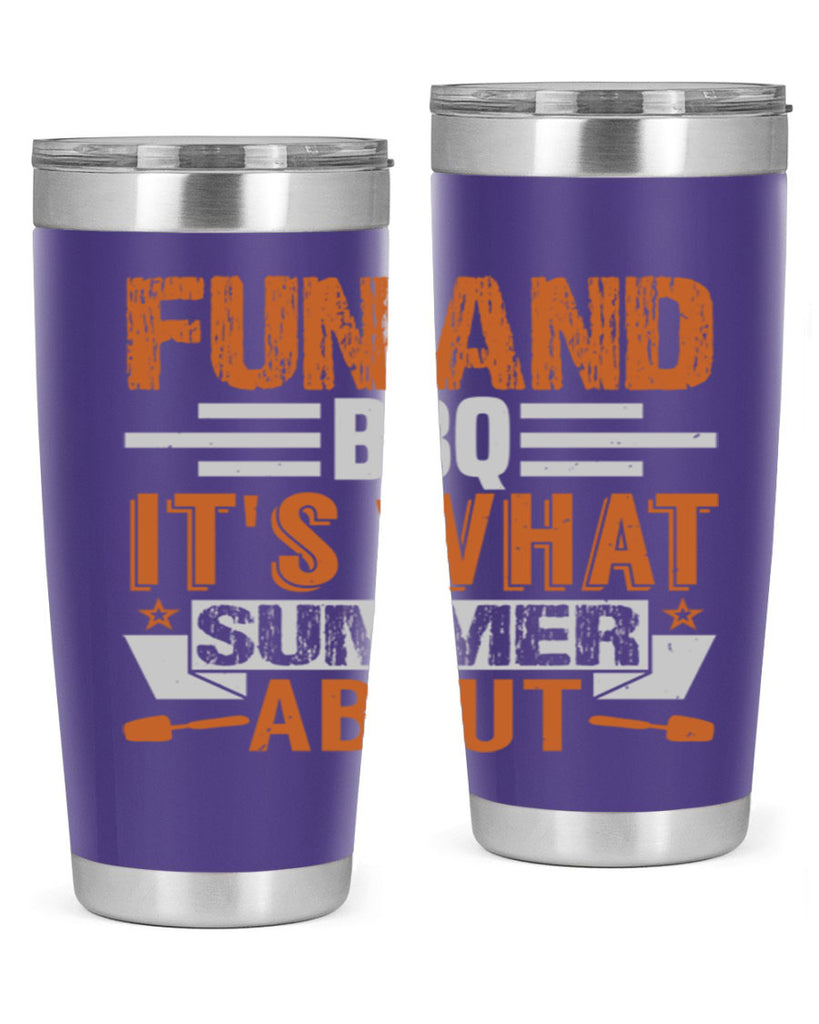 fun and bbq 44#- bbq- Tumbler