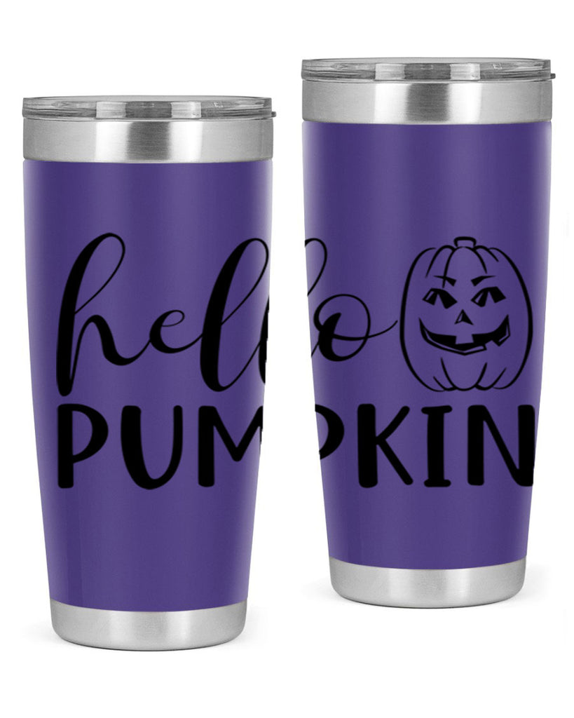 hello pumpkin 287#- fall- Tumbler