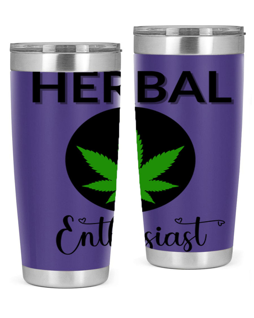 herbal enthusiast 109#- marijuana- Tumbler