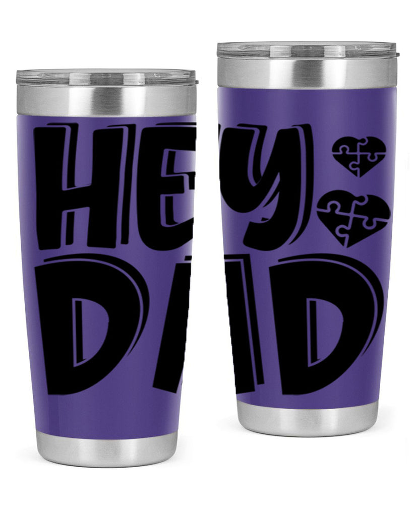 hey dad 9#- dad- Tumbler