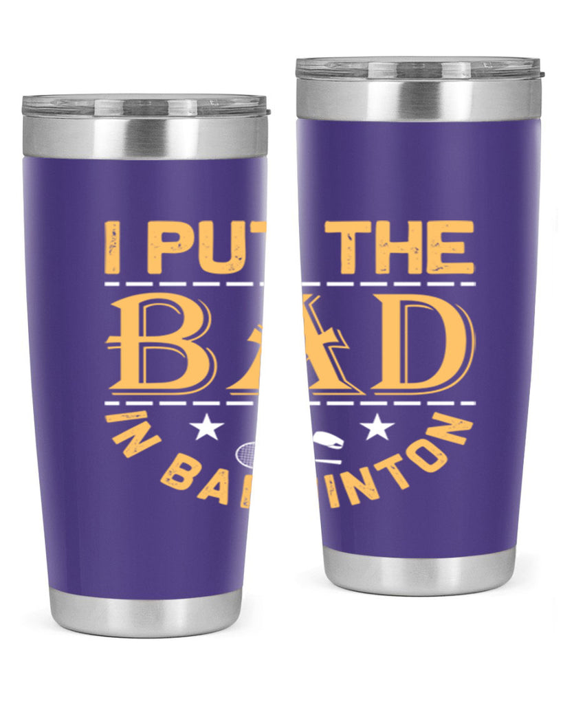 i 1056#- badminton- Tumbler