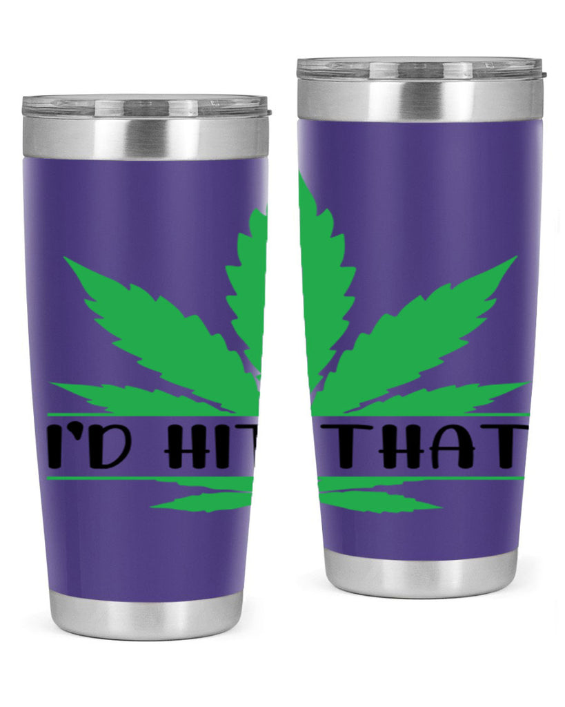 id hit that weed 143#- marijuana- Tumbler