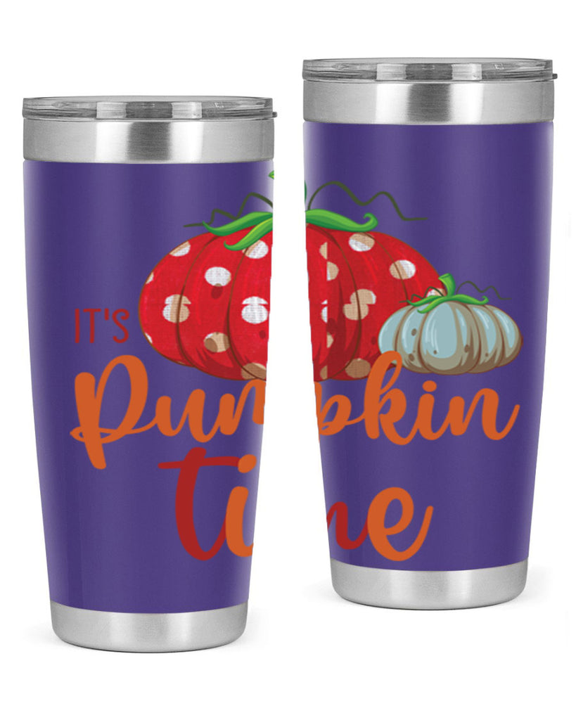it s pumpkin time 368#- fall- Tumbler