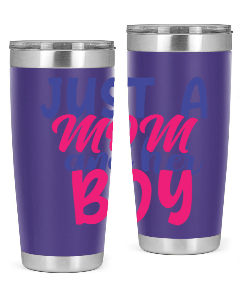 just a mom and her boy 392#- mom- Tumbler