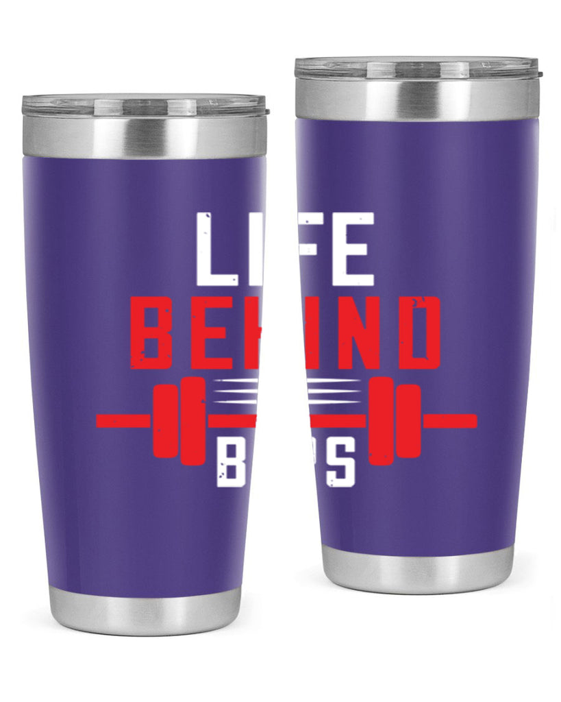 life behind bars 85#- gym- Tumbler
