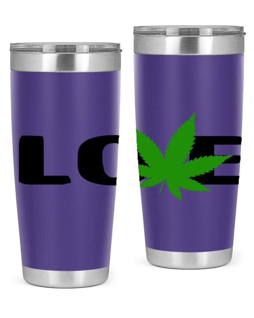 love cannabis 190#- marijuana- Tumbler