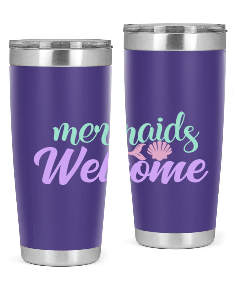 mermaids welcome 6#- mermaid- Tumbler