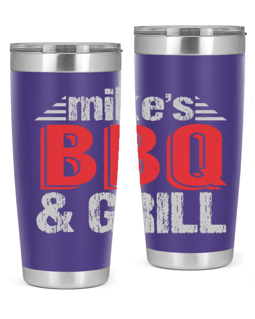 mikes bbq and grill 23#- bbq- Tumbler