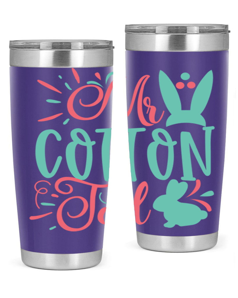 mr cotton tail 109#- easter- Tumbler