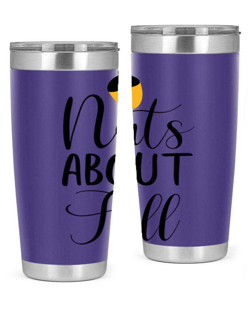 nuts about fall 445#- fall- Tumbler