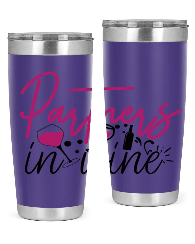 partners in wine 177#- wine- Tumbler