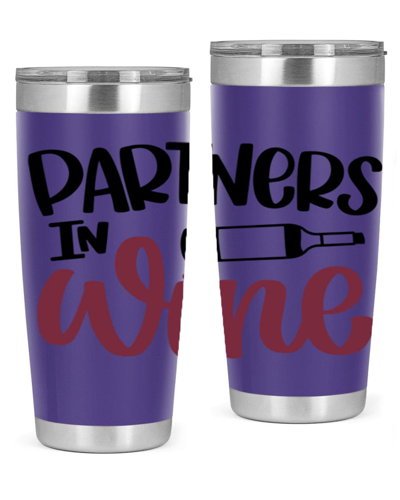 partners in wine 32#- wine- Tumbler