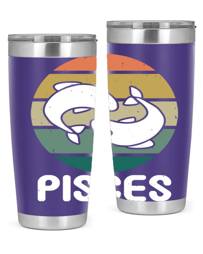 pisces 346#- zodiac- Tumbler